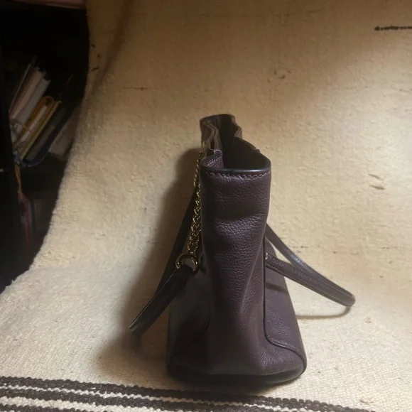 Coach Women's Pebbled Turnlock Chain Tote 57107 - Picture 5 of 9